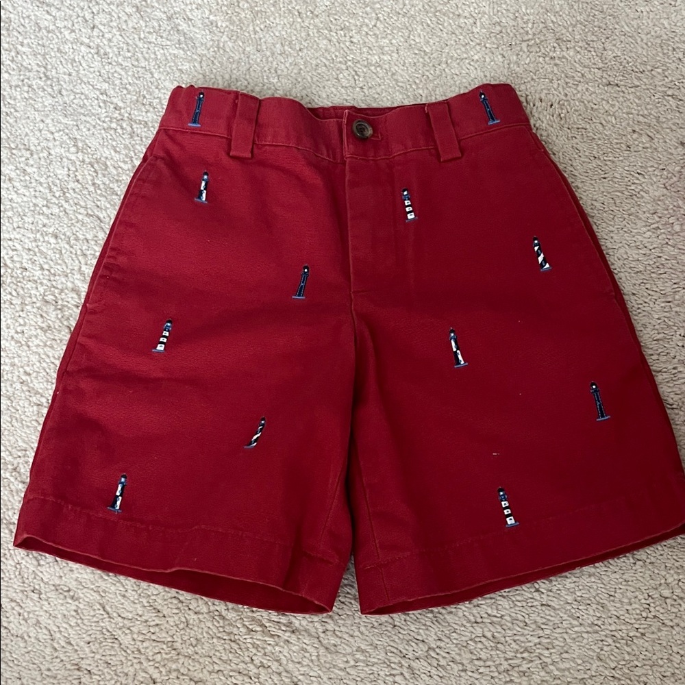 Set of 3 Boys Preppy Embroidered Shorts - size 4 - Picture 3 of 7